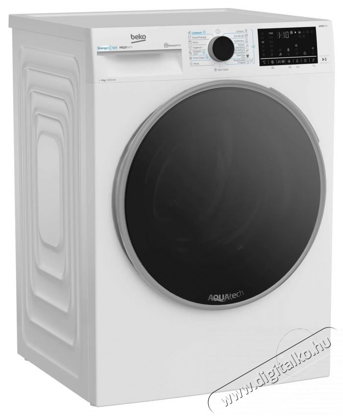 Beko B7WFU69418WBES Mos&oacute;g&eacute;p, 9 kg, 1400 RPM, A energiaoszt&aacute;ly,  Konyhai term&eacute;kek - Mosogat&oacute;g&eacute;p - Norm&aacute;l (60cm) szabadon&aacute;ll&oacute; mosogat&oacute;g&eacute;p - 536118