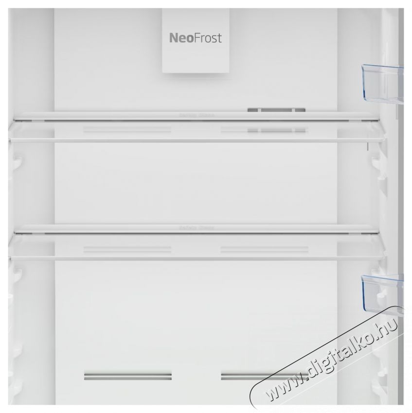 Beko RDNE455K40XBN, K&eacute;tajt&oacute;s hűtő, 406 l, Ez&uuml;st Konyhai term&eacute;kek - Hűtő, fagyaszt&oacute; (szabadon&aacute;ll&oacute;) - Fel&uuml;lfagyaszt&oacute;s kombin&aacute;lt hűtő - 532962