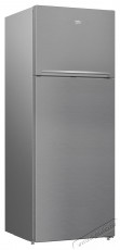 Beko RDNE455K40XBN, K&eacute;tajt&oacute;s hűtő, 406 l, Ez&uuml;st Konyhai term&eacute;kek - Hűtő, fagyaszt&oacute; (szabadon&aacute;ll&oacute;) - Fel&uuml;lfagyaszt&oacute;s kombin&aacute;lt hűtő - 532962