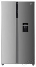 Beko GNO5322WDXPN Side by side hűtőszekr&eacute;ny, 532 Inox Konyhai term&eacute;kek - Hűtő, fagyaszt&oacute; (szabadon&aacute;ll&oacute;) - Amerikai t&iacute;pus&uacute; Side By Side hűtő - 534868