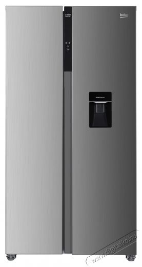 Beko GNO5322WDXPN Side by side hűtőszekr&eacute;ny, 532 Inox Konyhai term&eacute;kek - Hűtő, fagyaszt&oacute; (szabadon&aacute;ll&oacute;) - Amerikai t&iacute;pus&uacute; Side By Side hűtő - 534868
