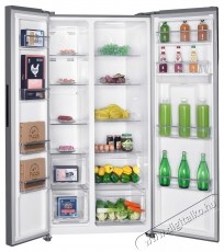 Beko GNO5322WDXPN Side by side hűtőszekr&eacute;ny, 532 Inox Konyhai term&eacute;kek - Hűtő, fagyaszt&oacute; (szabadon&aacute;ll&oacute;) - Amerikai t&iacute;pus&uacute; Side By Side hűtő - 534868