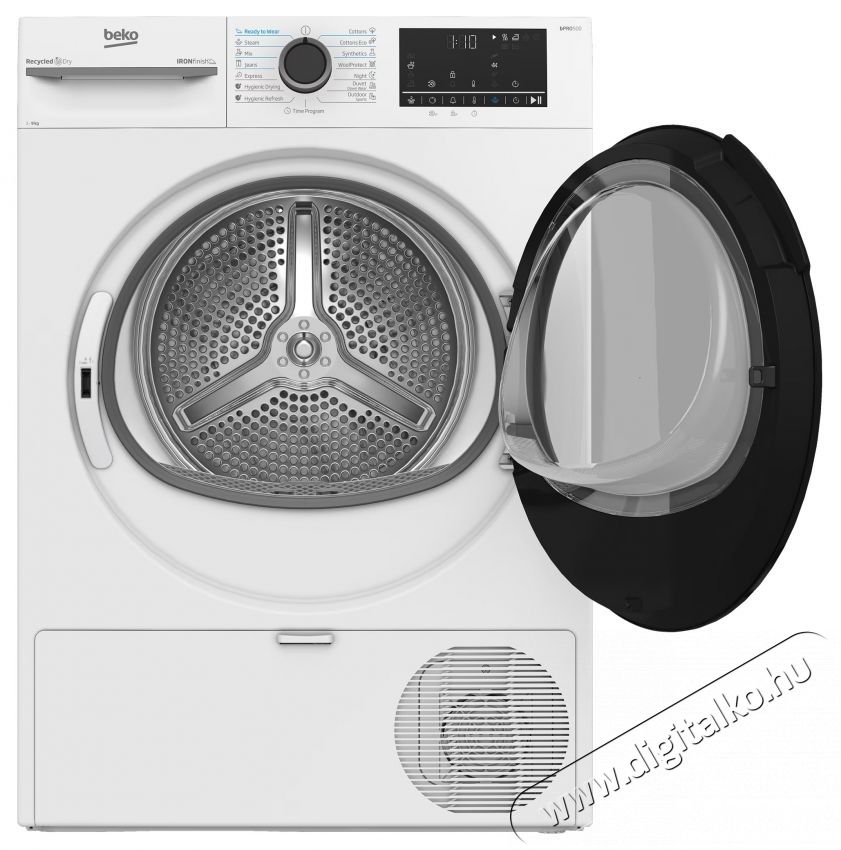 Beko BM5T49243W Hőszivatty&uacute;s sz&aacute;r&iacute;t&oacute;g&eacute;p, 9 kg, 15 program, C energiaoszt&aacute;ly, ProSmart Inverter motor, Aquawave, Visel&eacute;sre k&eacute;sz, Feh&eacute;r H&aacute;ztart&aacute;s / Otthon / K&uuml;lt&eacute;r - Mos&oacute;g&eacute;p / sz&aacute;r&iacute;t&oacute;g&eacute;p - Sz&aacute;r&iacute;t&oacute;g&eacute;p - 536120