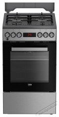 Beko FSM52331TXDS g&aacute;ztűzhely, vegyes, 4 &eacute;gő, 3D főz&eacute;s, elektromos s&uuml;tő Konyhai term&eacute;kek - S&uuml;tő-főzőlap, tűzhely (szabadon&aacute;ll&oacute;) - G&aacute;ztűzhely (szabadon&aacute;ll&oacute;) - 533003