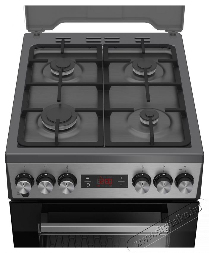 Beko FSM52331TXDS g&aacute;ztűzhely, vegyes, 4 &eacute;gő, 3D főz&eacute;s, elektromos s&uuml;tő Konyhai term&eacute;kek - S&uuml;tő-főzőlap, tűzhely (szabadon&aacute;ll&oacute;) - G&aacute;ztűzhely (szabadon&aacute;ll&oacute;) - 533003