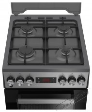 Beko FSM52331TXDS g&aacute;ztűzhely, vegyes, 4 &eacute;gő, 3D főz&eacute;s, elektromos s&uuml;tő Konyhai term&eacute;kek - S&uuml;tő-főzőlap, tűzhely (szabadon&aacute;ll&oacute;) - G&aacute;ztűzhely (szabadon&aacute;ll&oacute;) - 533003