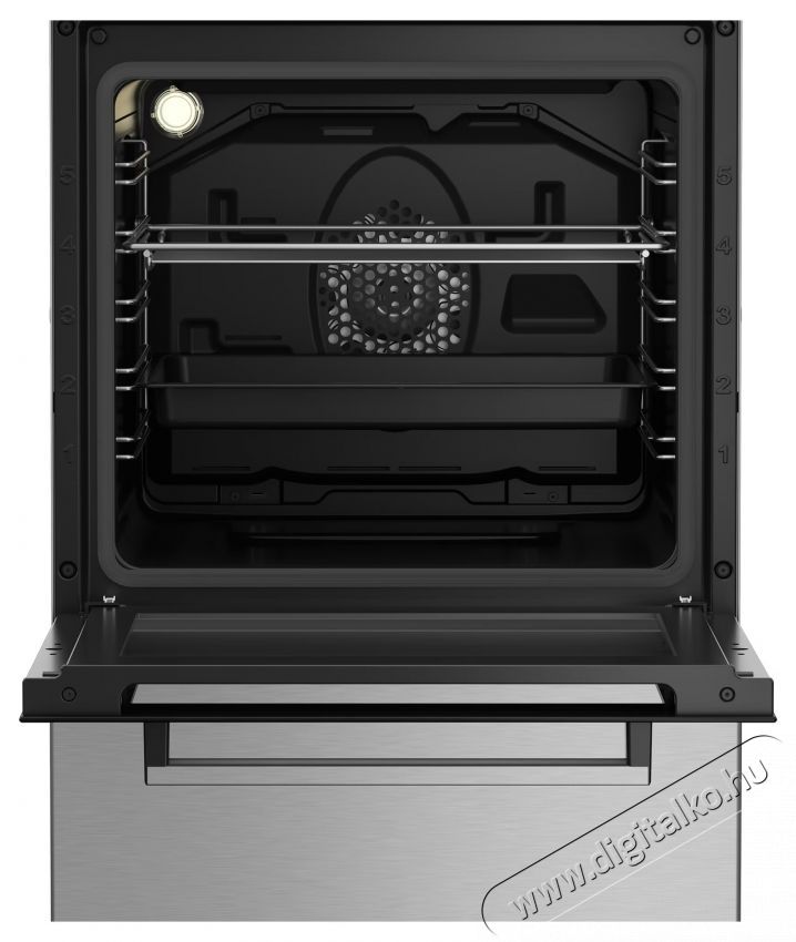 Beko FSM52331TXDS g&aacute;ztűzhely, vegyes, 4 &eacute;gő, 3D főz&eacute;s, elektromos s&uuml;tő Konyhai term&eacute;kek - S&uuml;tő-főzőlap, tűzhely (szabadon&aacute;ll&oacute;) - G&aacute;ztűzhely (szabadon&aacute;ll&oacute;) - 533003