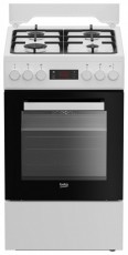 Beko FSM52330DWDS kombin&aacute;lt tűzhely Konyhai term&eacute;kek - S&uuml;tő-főzőlap, tűzhely (szabadon&aacute;ll&oacute;) - Kombin&aacute;lt tűzhely (szabadon&aacute;ll&oacute;) - 540637