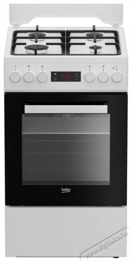 Beko FSM52330DWDS kombin&aacute;lt tűzhely Konyhai term&eacute;kek - S&uuml;tő-főzőlap, tűzhely (szabadon&aacute;ll&oacute;) - Kombin&aacute;lt tűzhely (szabadon&aacute;ll&oacute;) - 540637
