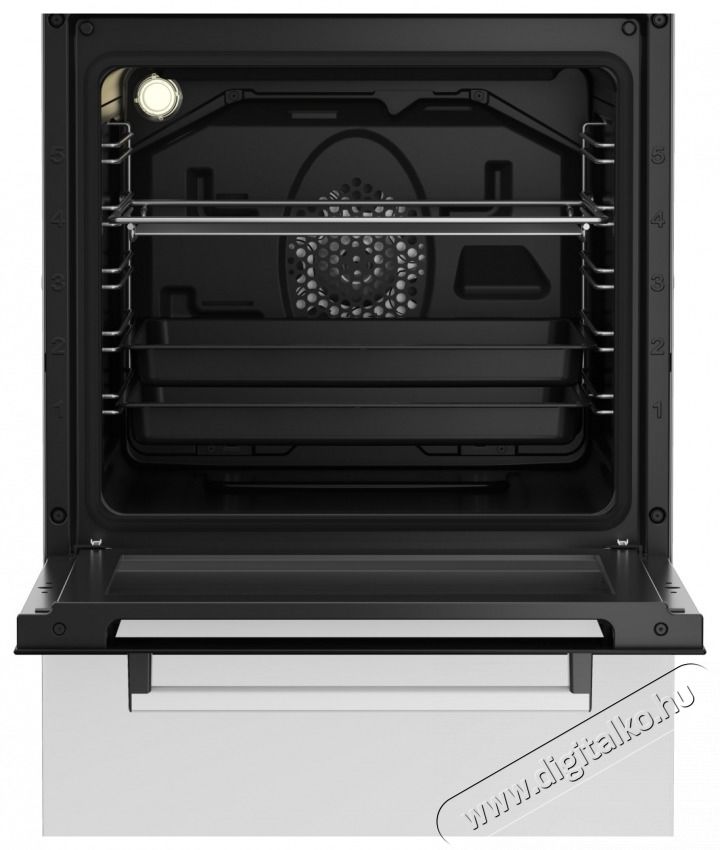 Beko FSM52330DWDS kombin&aacute;lt tűzhely Konyhai term&eacute;kek - S&uuml;tő-főzőlap, tűzhely (szabadon&aacute;ll&oacute;) - Kombin&aacute;lt tűzhely (szabadon&aacute;ll&oacute;) - 540637