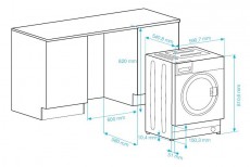 Beko WMI71242 mosógép Háztartás / Otthon / Kültér - Mosógép / szárítógép - Elöltöltős mosógép (beépíthető) - 310465