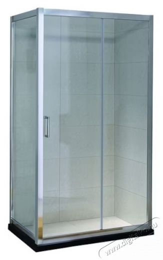 Belform Clear Zuhanykabin, n&eacute;gysz&ouml;gletes, kr&oacute;mozott profil, 110x70cm H&aacute;ztart&aacute;s / Otthon / K&uuml;lt&eacute;r - F&uuml;rdőszoba / wc - Kieg&eacute;sz&iacute;tő - 536137