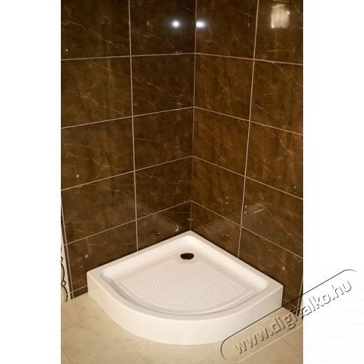 Belform Cubo Zuhanyt&aacute;lca, f&eacute;lk&ouml;r alak&uacute;, Akril+ABS, 80x80cm H&aacute;ztart&aacute;s / Otthon / K&uuml;lt&eacute;r - F&uuml;rdőszoba / wc - Kieg&eacute;sz&iacute;tő - 536163