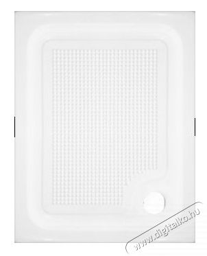 Belform Cubo Zuhanyt&aacute;lca, n&eacute;gysz&ouml;gletes, 110x70cm H&aacute;ztart&aacute;s / Otthon / K&uuml;lt&eacute;r - F&uuml;rdőszoba / wc - Kieg&eacute;sz&iacute;tő - 536153