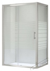 Belform Grid Zuhanykabin, n&eacute;gysz&ouml;gletes, kr&oacute;mozott profil, tol&oacute;ajt&oacute;, biztons&aacute;gi &uuml;veg, 120x80cm H&aacute;ztart&aacute;s / Otthon / K&uuml;lt&eacute;r - F&uuml;rdőszoba / wc - Kieg&eacute;sz&iacute;tő - 536145