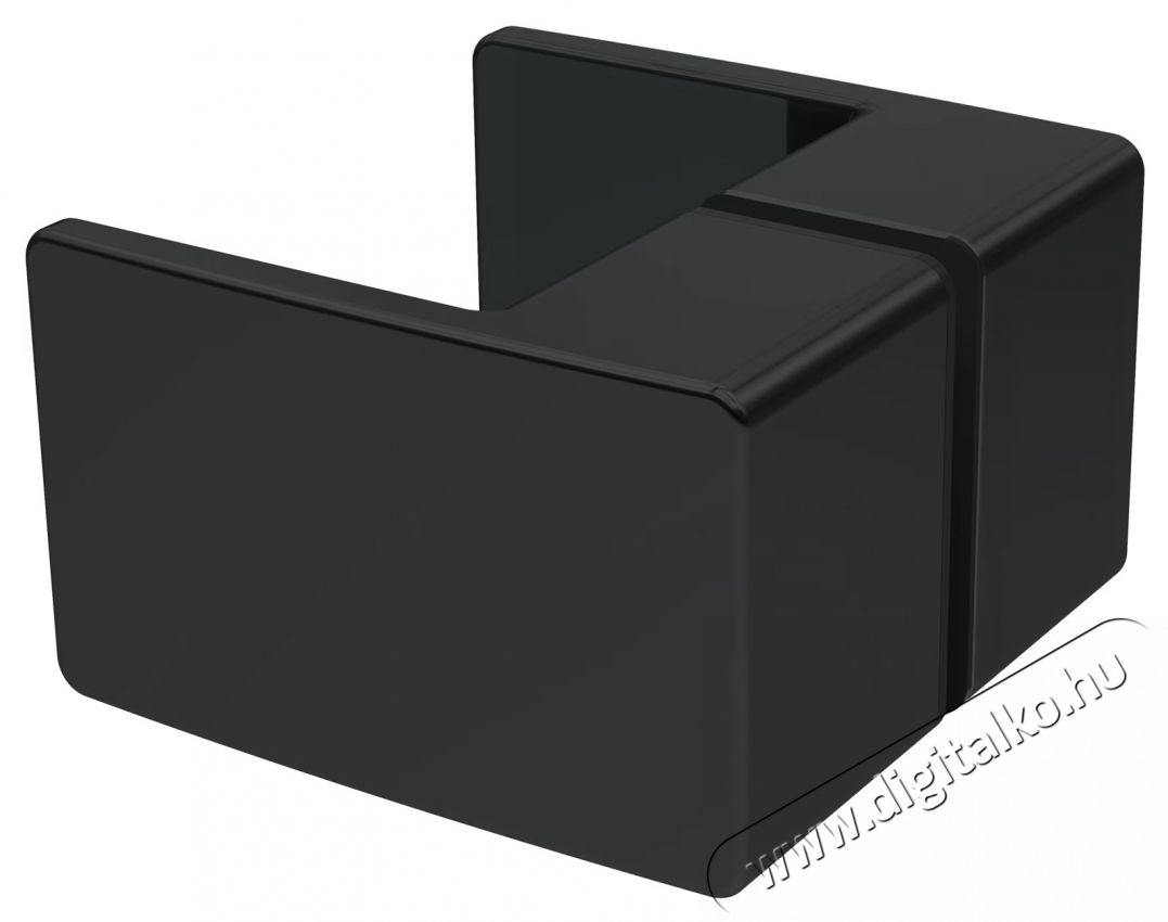 Belform Infinity 27CB2824 f&eacute;lk&ouml;r alak&uacute; zuhanyparav&aacute;n, 2 csukl&oacute;s ajt&oacute;, 6 mm-es &uuml;veg, &aacute;tl&aacute;tsz&oacute;, matt fekete profil, 80x80x200 cm H&aacute;ztart&aacute;s / Otthon / K&uuml;lt&eacute;r - F&uuml;rdőszoba / wc - Kieg&eacute;sz&iacute;tő - 536136