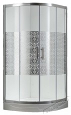 Belform Maze f&eacute;lk&ouml;r alak&uacute; zuhanykabin, 80x80 cm, tol&oacute;ajt&oacute;s H&aacute;ztart&aacute;s / Otthon / K&uuml;lt&eacute;r - F&uuml;rdőszoba / wc - Kieg&eacute;sz&iacute;tő - 536148