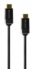 Belkin 2.0m HDMI High-Speed 4k aranyozott kábel (HDMI0018G-2M) Tv kiegészítők - Kábel / csatlakozó - Hdmi kábel - 323865