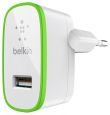 Belkin 2.1A fehér USB (kábel nélkül) Apple Lightning kompatibilis hálózati töltő (F8J052CWWHT) Mobil / Kommunikáció / Smart - Mobiltelefon kiegészítő / tok - Hálózati-, autós töltő - 323756