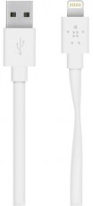 Belkin Apple Lightning 1,2m lapos iPhone kábel (F8J148BT04-WHT) - fehér Mobil / Kommunikáció / Smart - Mobiltelefon kiegészítő / tok - Kábel / átalakító - 323466