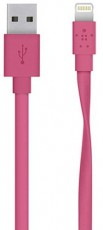 Belkin Apple Lightning 1,2m lapos iPhone kábel (F8J148BT04-PNK) - rózsaszín Mobil / Kommunikáció / Smart - Mobiltelefon kiegészítő / tok - Kábel / átalakító - 323470