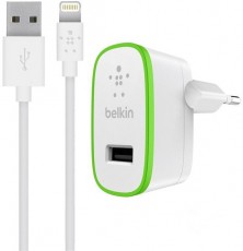 Belkin Boost Up (F8J125VF04-WHT) Apple Lightning 2,4A gyorstöltő + kábel - fehér Mobil / Kommunikáció / Smart - Mobiltelefon kiegészítő / tok - Hálózati-, autós töltő - 323454