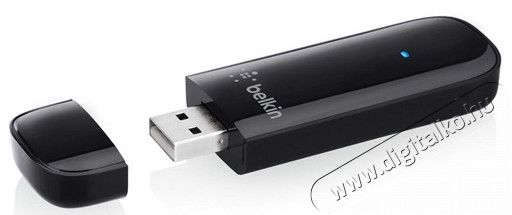 Belkin N600 Dual Band Play vezeték nélküli 600 Mbps USB adapter (F7D4101AZ) Iroda és számítástechnika - Hálózat - Vezeték nélküli adapter - 323599