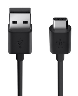 Belkin USB 2.0 Type C to USB töltő kábel (F2CU032BT06-BLK) - fekete Mobil / Kommunikáció / Smart - Mobiltelefon kiegészítő / tok - Hálózati-, autós töltő - 323883