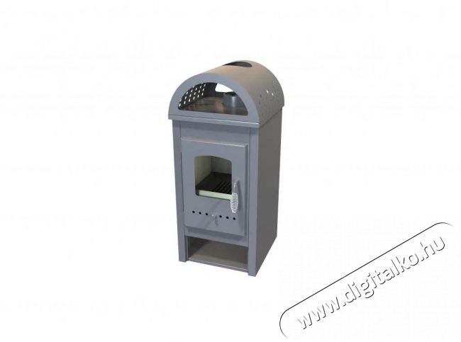 Bella Thalia NERA PLUS ECO 5,4 kW, antracit, füstcső 120 mm Kandallókályha Háztartás / Otthon / Kültér - Fűtés - Kandalló - 524303