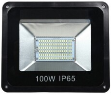 Bemko C65-LFS-100BL-6K LED fényvető - fekete Háztartás / Otthon / Kültér - Világítás / elektromosság - Kerti / kültéri lámpa - 361144