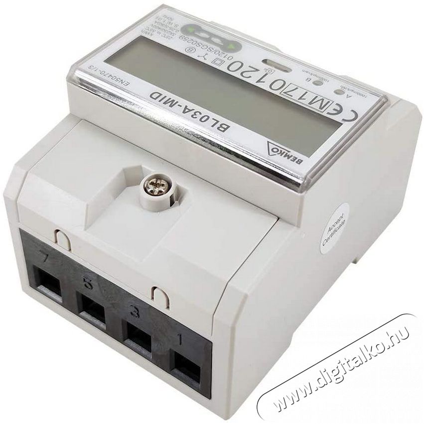Bemko A31-BL03A-MID Fogyasztásmérő elektromos kijelzővel Háztartás / Otthon / Kültér - Szerszám - Egyéb szerszám - 361138