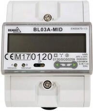 Bemko A31-BL03A-MID Fogyasztásmérő elektromos kijelzővel Háztartás / Otthon / Kültér - Szerszám - Egyéb szerszám - 361138