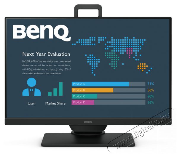 BenQ BL2381T LED IPS pivot monitor Iroda és számítástechnika - Monitor - Monitor - 350907