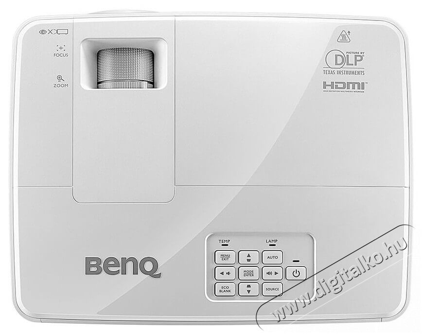 BenQ MS527 SVGA 3300L HDMI 10000óra DLP 3D projektor Televíziók - Kivetítő - Kivetítő - 323766