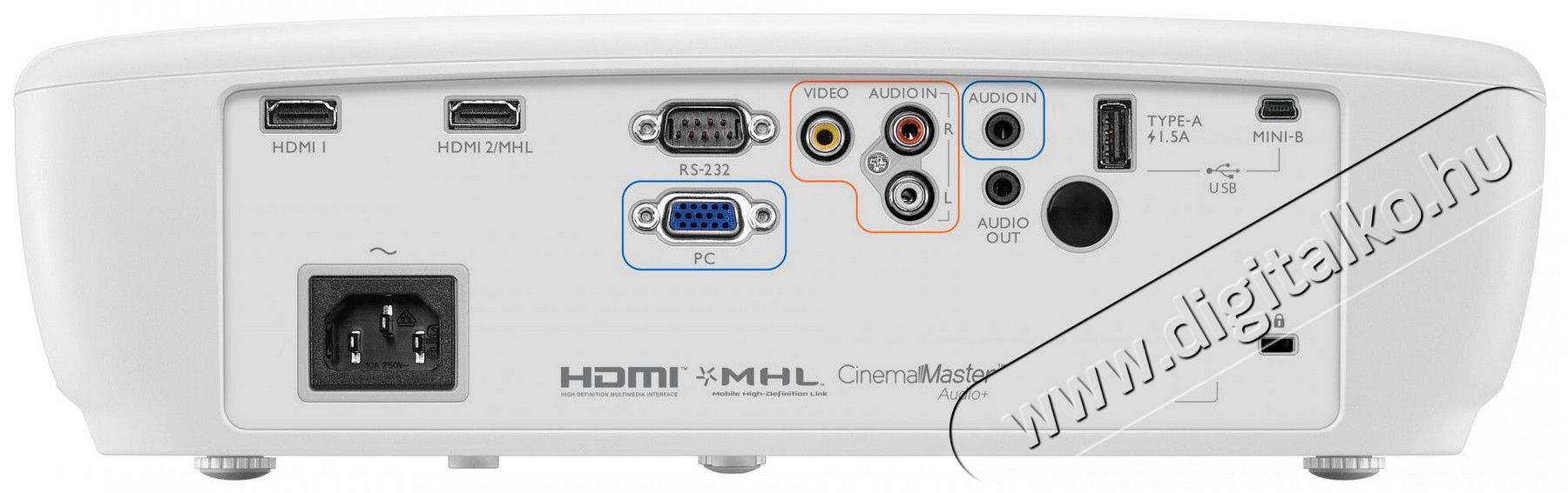 BenQ TH683 1080p 3D projektor Televíziók - Kivetítő - Kivetítő - 323927