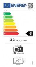 BenQ 9H.LLDLB.QBE MONITOR PD2506Q Iroda és számítástechnika - Monitor - Monitor - 496382