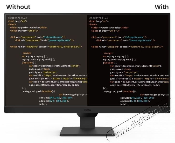 BenQ BL2490, 23.8 , Full HD, 100Hz, 5ms, fekete Iroda &eacute;s sz&aacute;m&iacute;t&aacute;stechnika - Monitor - Professzion&aacute;lis LED kijelző - 533011