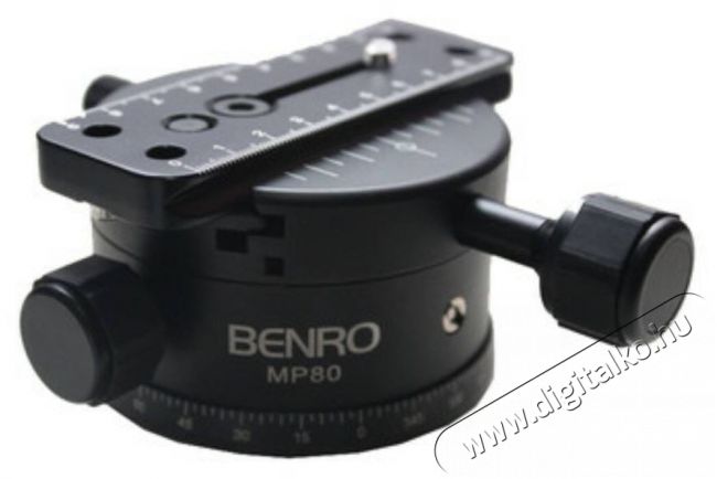 Benro 80mm Base +/14 geared action Fotó-Videó kiegészítők - Állvány - Kamera stabilizátor - 491314