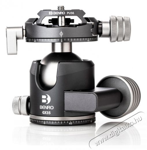 Benro GX35 Low Prof Ballhead PU56 Pl Fotó-Videó kiegészítők - Állvány kiegészítő - Állvány fej - 491389