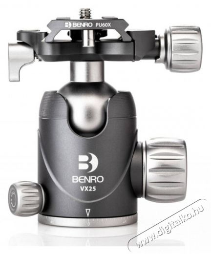 Benro VX25 gömbfej PU60X cserelappal Fotó-Videó kiegészítők - Állvány kiegészítő - Állvány fej - 491488
