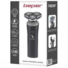 Beper P304BAR003 &Uacute;jrat&ouml;lthető borotva, 3 peng&eacute;vel Sz&eacute;ps&eacute;g&aacute;pol&aacute;s / Eg&eacute;szs&eacute;g - Haj&aacute;pol&aacute;s - Haj / szak&aacute;ll v&aacute;g&oacute;, ny&iacute;r&oacute; - 536165
