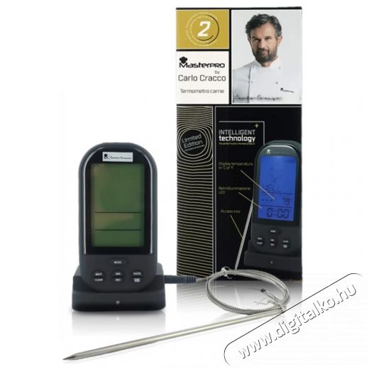 Bergner BGMP-9059 Masterpro hús hőfokmérő Konyhai termékek - Konyhai eszköz - Húshőmérő - 380024