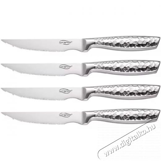 Bergner SG-4146 4 részes rozsdamentes acél steak kés garnitúra Konyhai termékek - Konyhai eszköz - Kés / olló - 380025