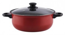 Bergner RB-1551 Piros fritőz lábas Konyhai termékek - Edény - Fazék / lábas - 383315