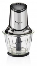 Bergner Masterpro BGMP9137 rozsdamentes acél üvegkelyhes aprító Konyhai termékek - Konyhai kisgép (előkészítés / feldolgozás) - Aprító / daráló - 448206