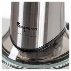Bergner Masterpro BGMP9137 rozsdamentes acél üvegkelyhes aprító Konyhai termékek - Konyhai kisgép (előkészítés / feldolgozás) - Aprító / daráló - 448206