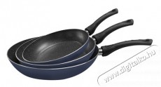 Bergner BGEU-5010 serpenyő szett 18+22+26cm Konyhai termékek - Edény - Serpenyő - 470356