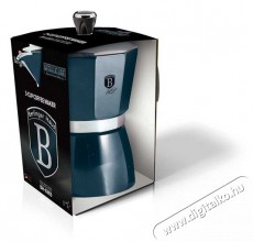 Berlinger Haus BH-6383 Kotyogó kávéfőző aquamarine 3 személyes Konyhai termékek - Kávéfőző / kávéörlő / kiegészítő - Kotyogó kávéfőző - 401404