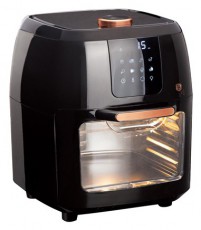 Berlinger Haus BH/9415 11,6L fekete- rózsaarany forrólevegős sütő Konyhai termékek - Konyhai kisgép (sütés / főzés / hűtés / ételkészítés) - Légkeveréses főzőgép / elektromos kukta / multifunkciós sütő - 466736