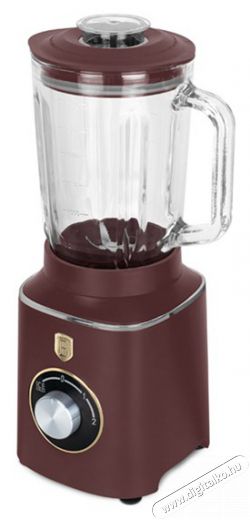 Berlinger Haus BH/9494 1,5 L-es mércés edzett üvegkancsóval matt bordó turmixgép Konyhai termékek - Konyhai kisgép (előkészítés / feldolgozás) - Turmixgép - 499930